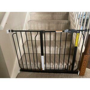 Easy Step 49-Inch Extra Wide Baby Gate, 4-Inch & 12-Inch Extension Kit, 4 Pack